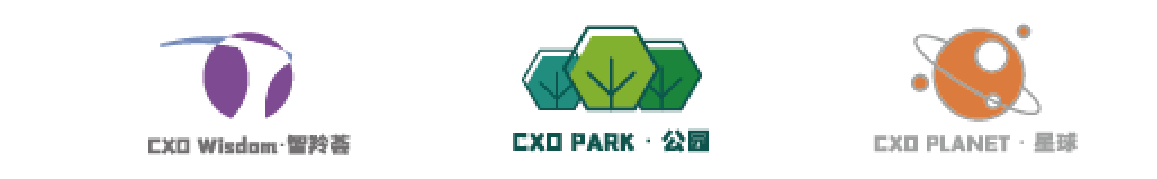 CXO Wisdom 智羚荟 · CXO PARK 公园 · CXO PLANET 星球